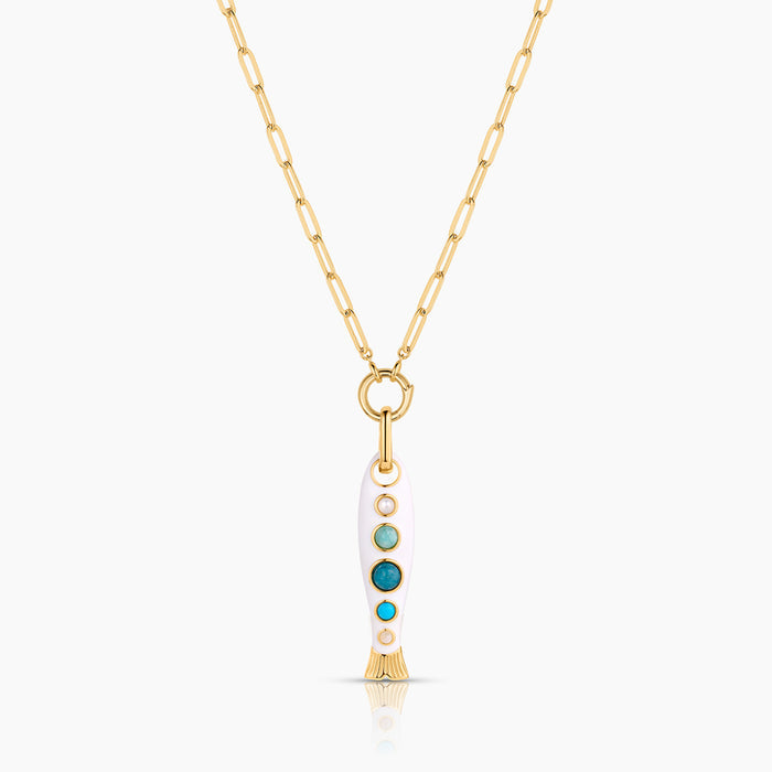 18" Finn Paperclip Charm Chain
