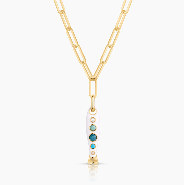 18" Allegra Chunky Paperclip Chain
