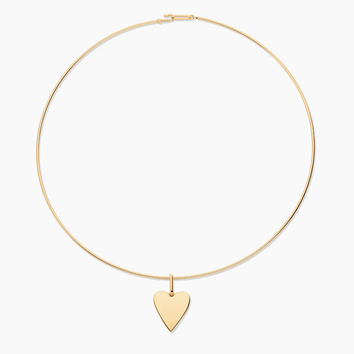Amaya Heart Choker Necklace