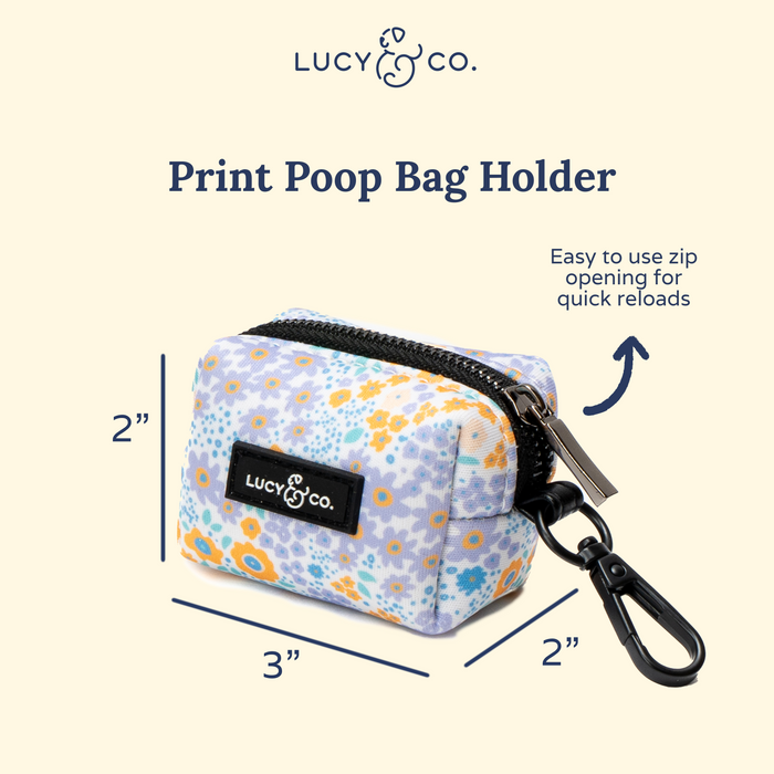 Among the Wildflowers Poop Bag Holder