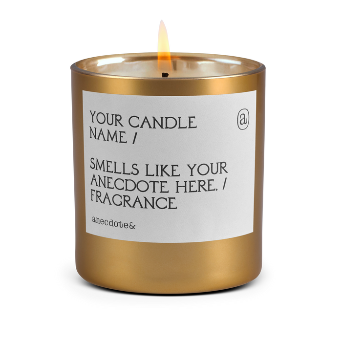 Anecdote& Custom Candle Event - Anecdote Candles