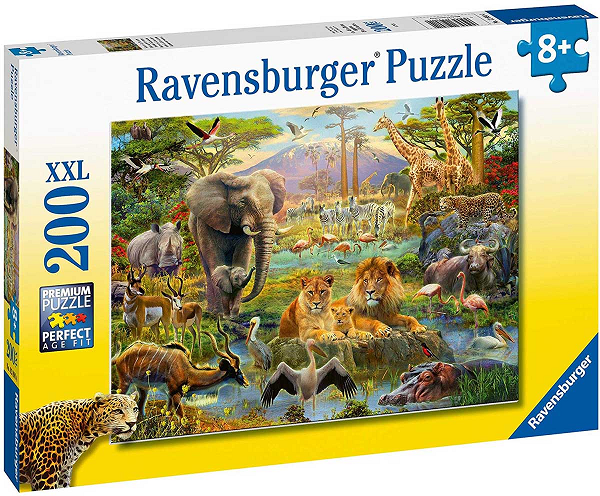 Animals Of the Savanna 200 Piece Puzzle