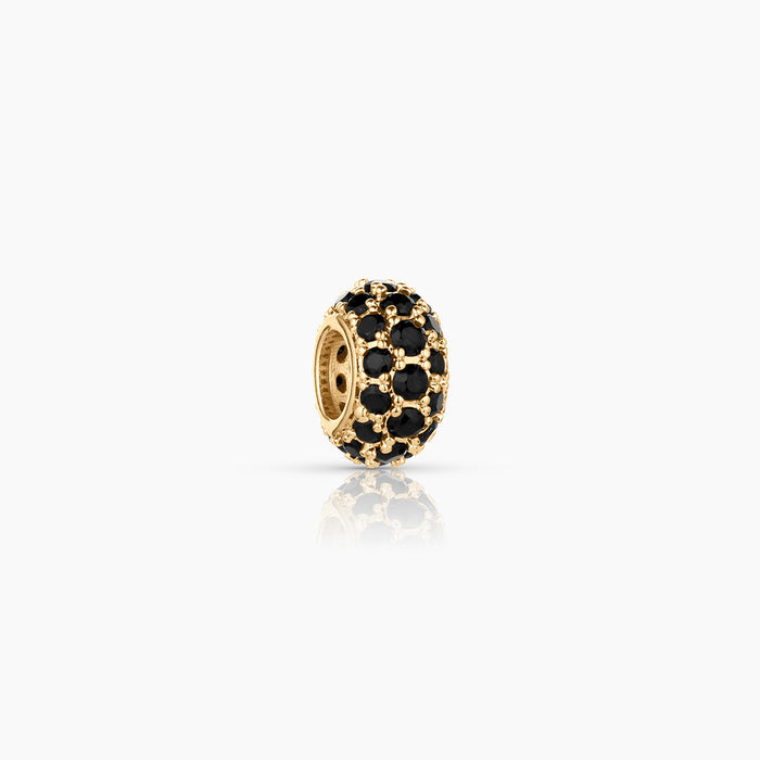 Astra Black Pavé Bead
