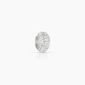 Astra Pavé Silver Bead