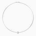 Astra Pavé Silver Choker Necklace