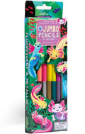 Axolotl 6 Jumbo Double-Sided Special Pencils