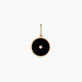 Balia Black Enamel Coin