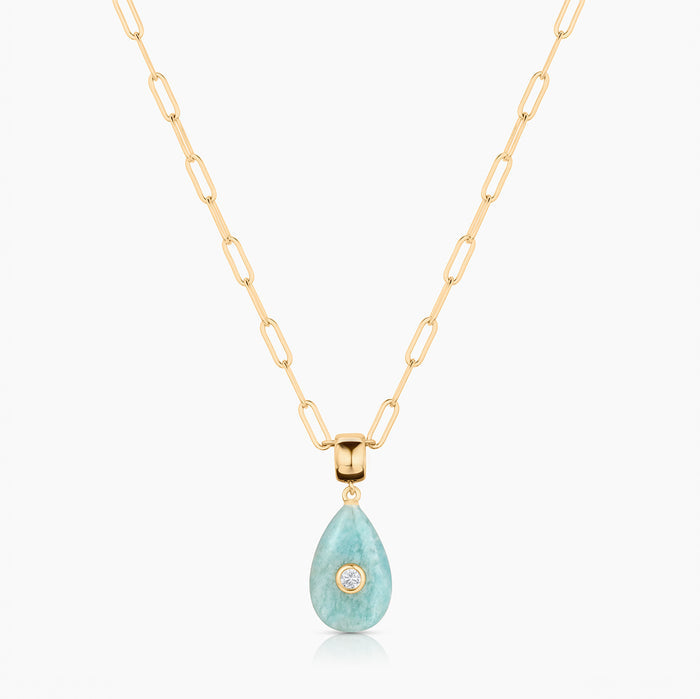 Bardot Amazonite Bail