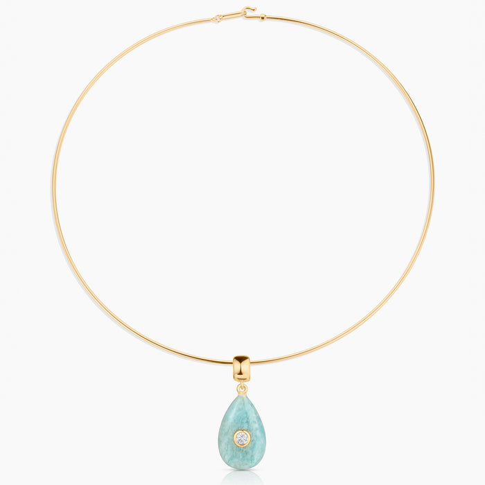 Bardot Amazonite Bail