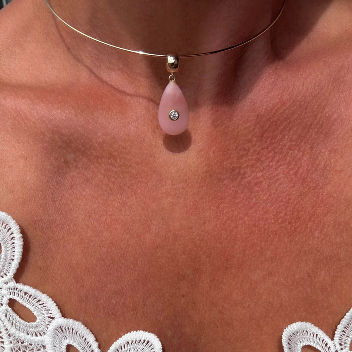 Bardot Pink Opal Bail