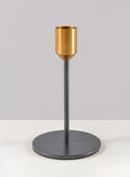Barney Black Gold Taper Metal Holder Decor Jamali Garden Black 5.5in Tall - Small EACH