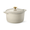 Bestow 6.5 Quart Enameled Cast-Iron  Covered Round Dutch Oven