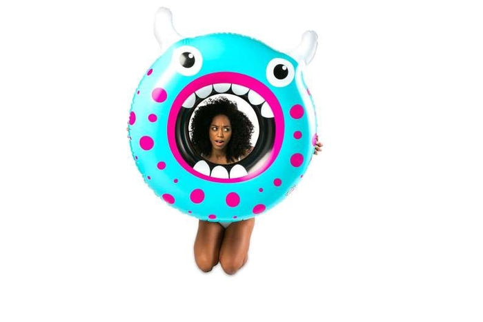 Big Pool Float Mad Monster Face