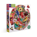Birds and Blossoms 500pc Round Puzzle