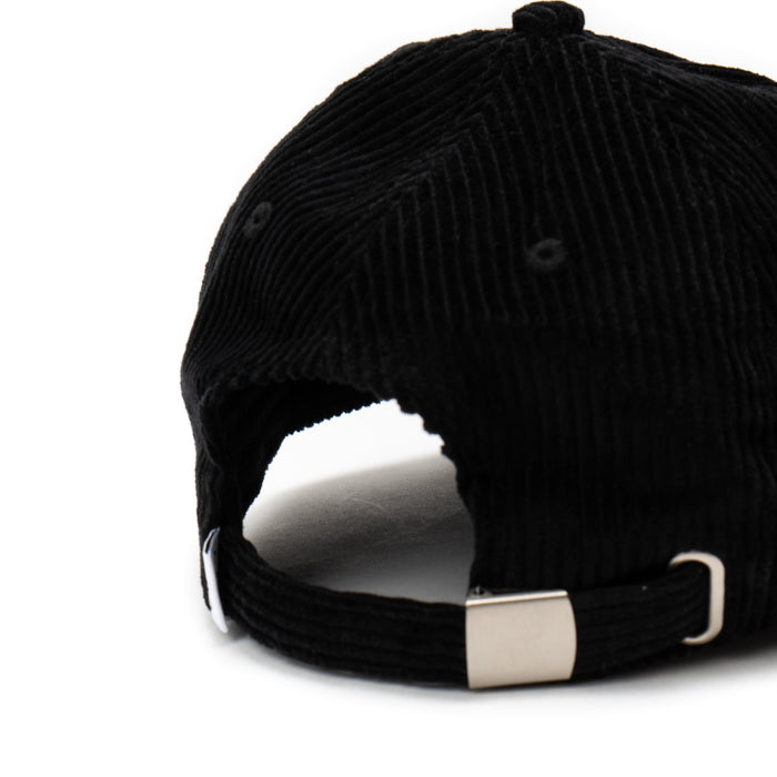 Black Corduroy Dog Dad Hat
