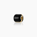 Celine Black Enamel Bead