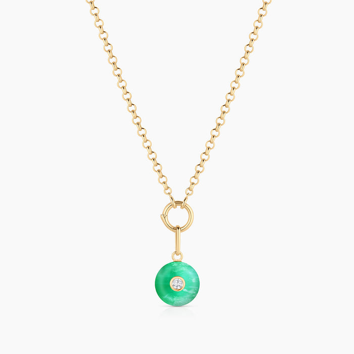16-18" Vienna Rolo Charm Chain