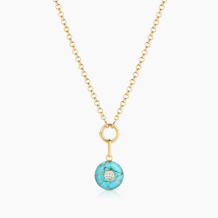 16-18" Vienna Rolo Charm Chain
