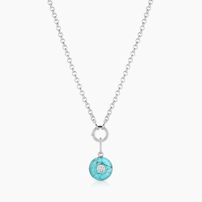 Bon Bon Silver Howlite