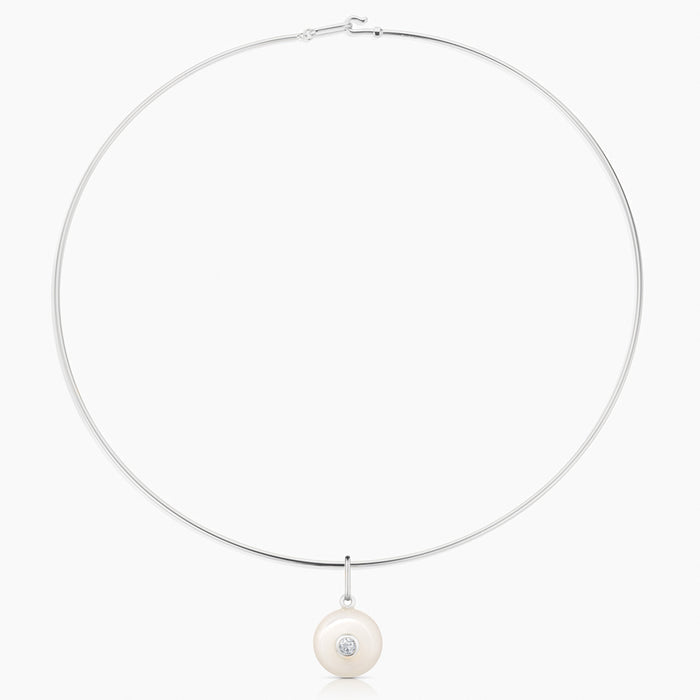 Bon Bon Silver Mother Of Pearl