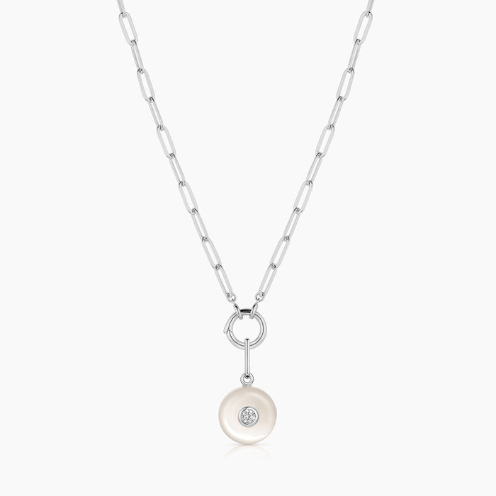 Bon Bon Silver Mother Of Pearl