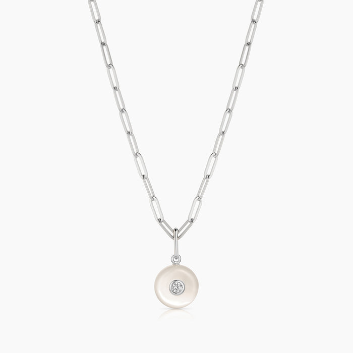Bon Bon Silver Mother Of Pearl