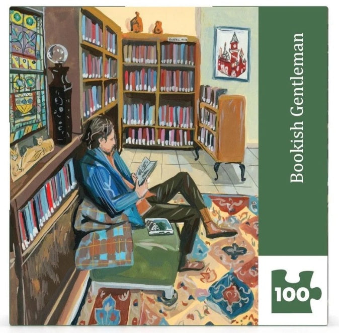 Bookish Gentleman 100pc Mini Puzzle