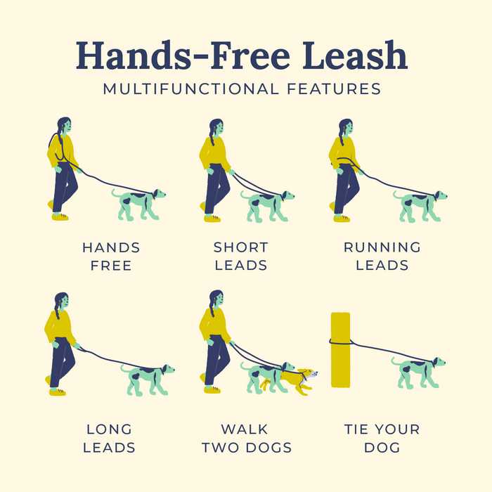 Bouquet Hands-Free Rope Leash