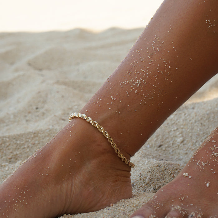 Bowie Rope Anklet