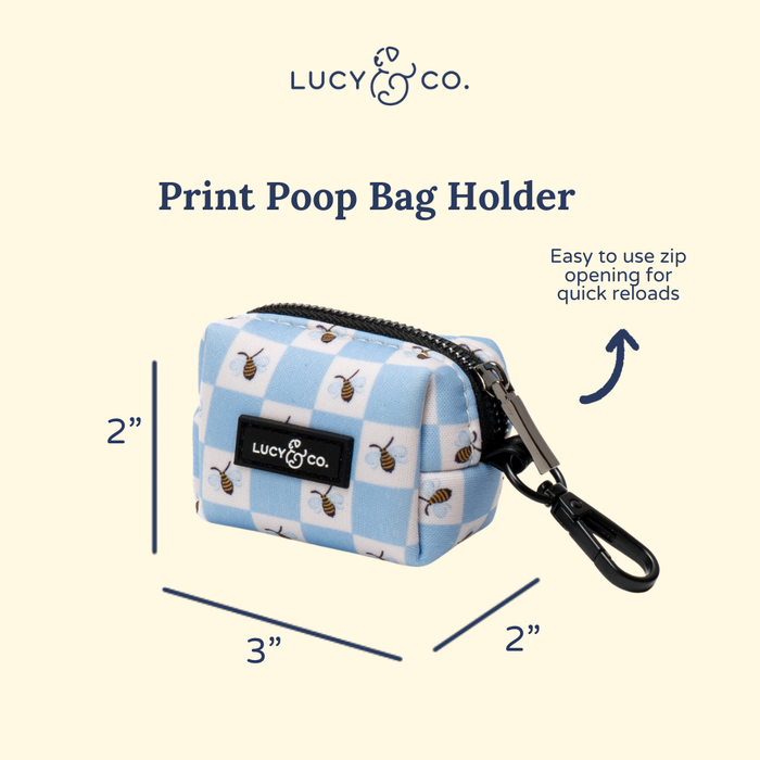 Bumbling Around Poop Bag Holder