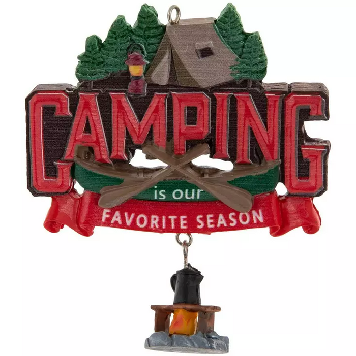 Camping Season Ornament