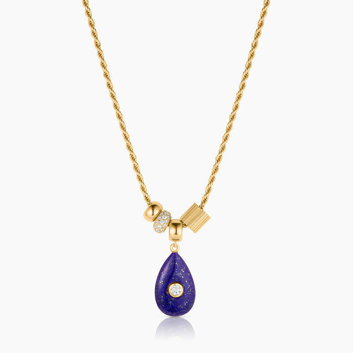 Carlyl Lapis Necklace
