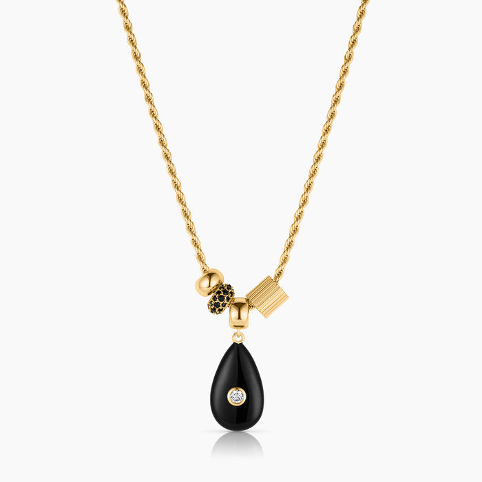 Carlyl Onyx Necklace