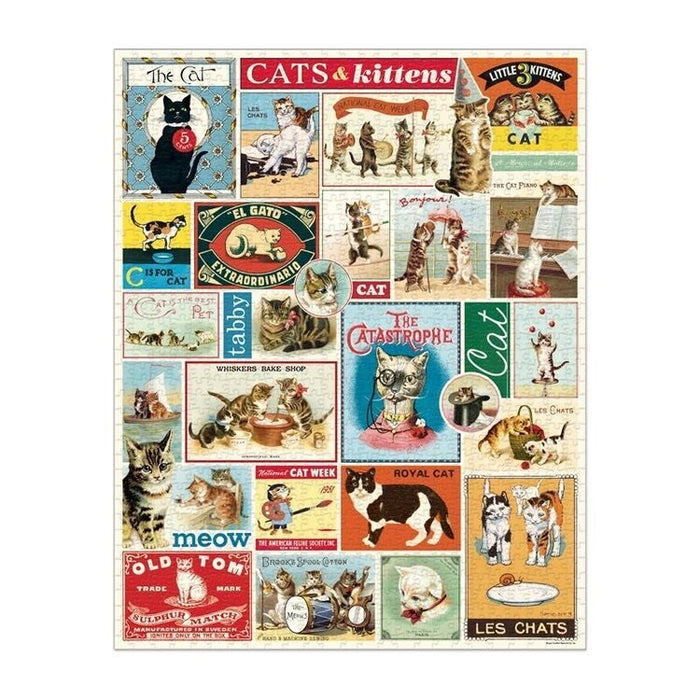 CAV Cats and Kittens 1000-Piece Puzzle