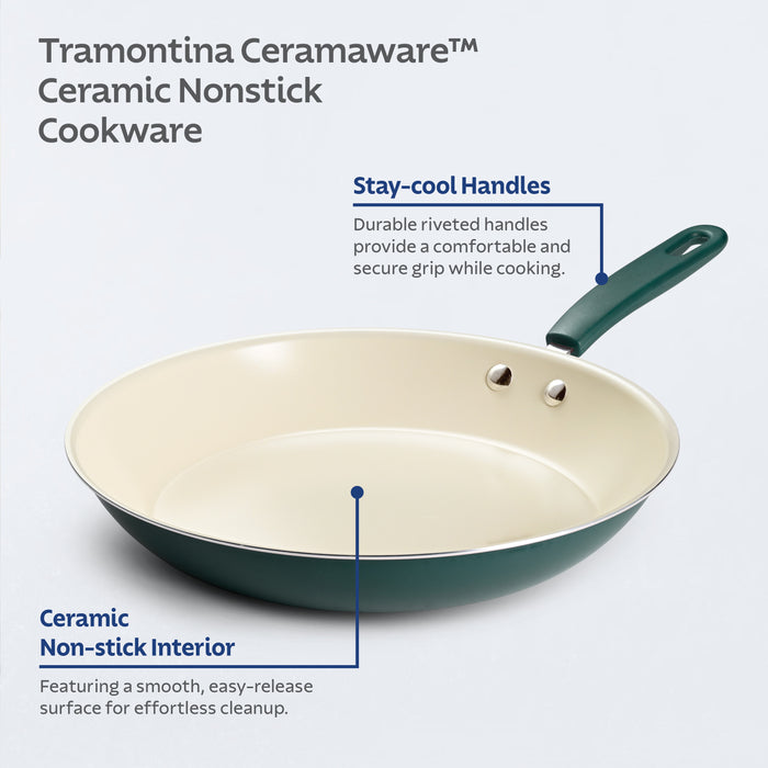 Ceramaware 12 Inch Ceramic Nonstick Fry Pan