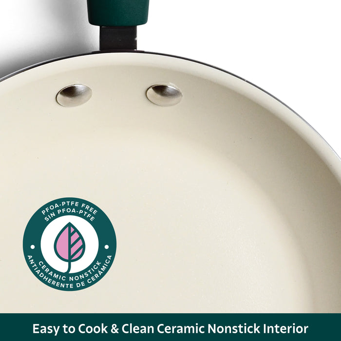 Ceramaware 12 Inch Ceramic Nonstick Fry Pan