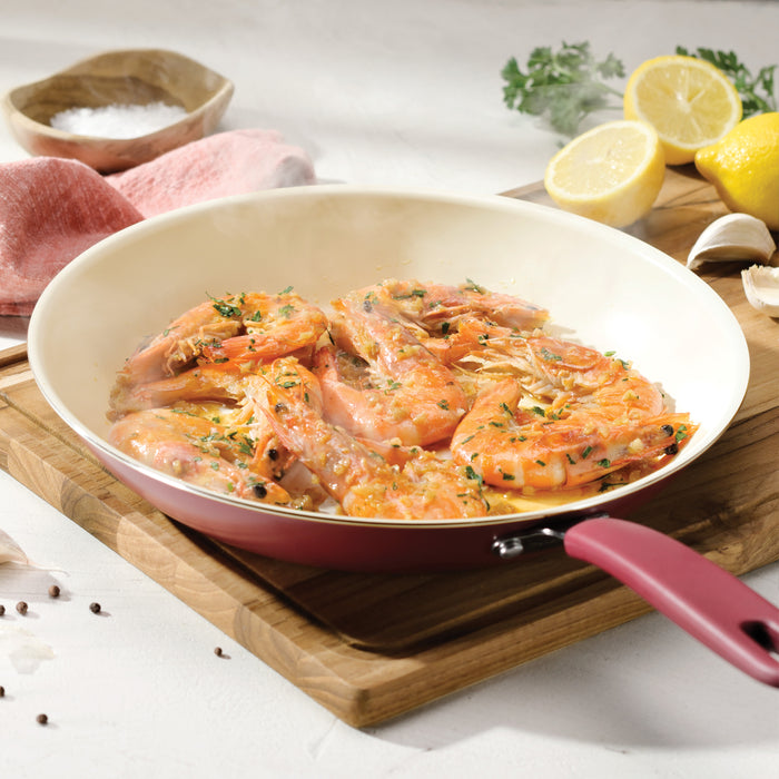 Ceramaware 20 Piece Ceramic Nonstick Cookware Set