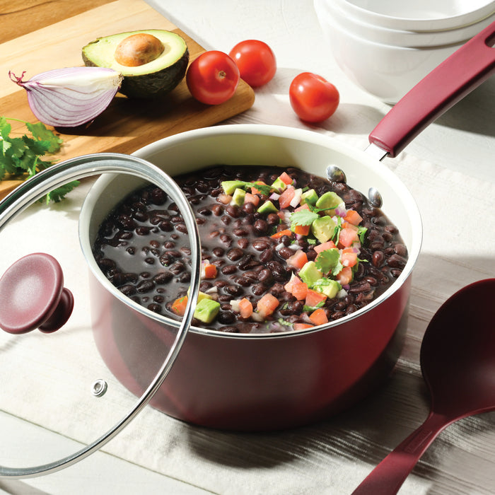 Ceramaware 20 Piece Ceramic Nonstick Cookware Set