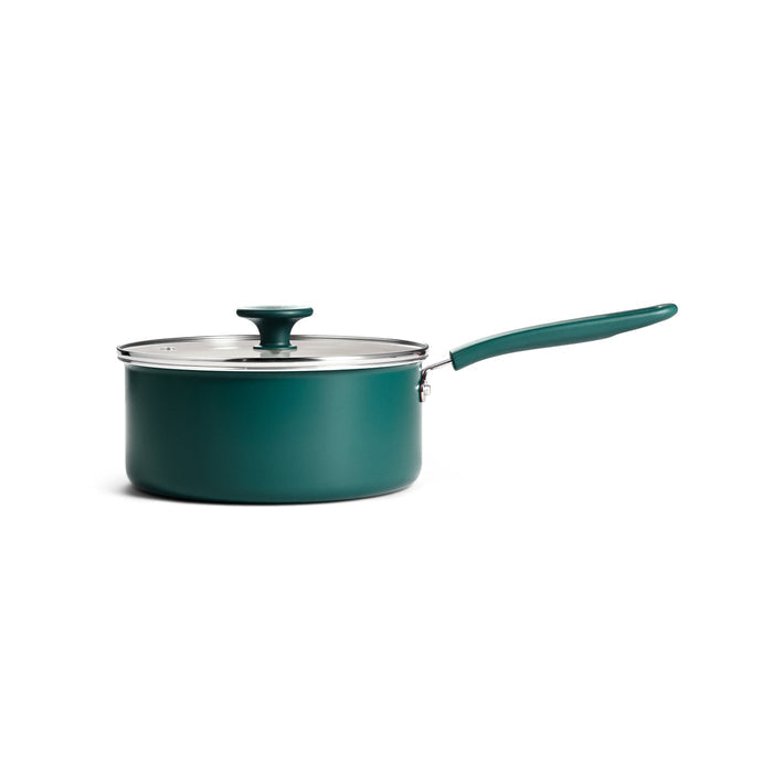 Ceramaware 3 Quart Ceramic Nonstick Covered Sauce Pan