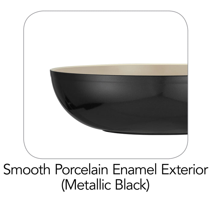 Ceramica Deluxe 11 Inch Ceramic Stir-Fry Pan