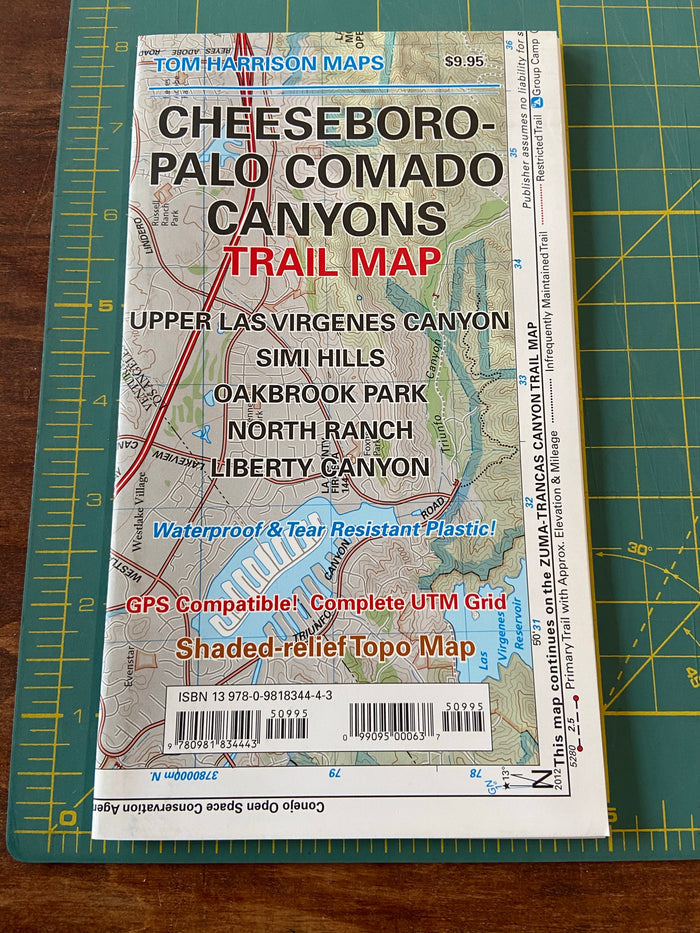 Cheeseboro-Palo Comado Canyons Trail Map
