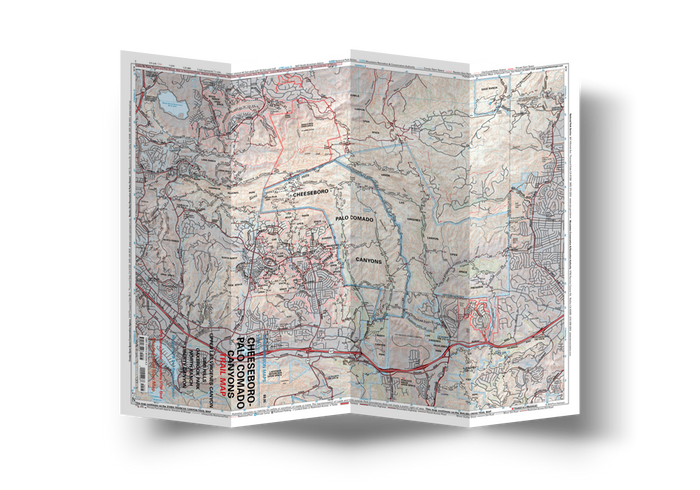 Cheeseboro-Palo Comado Canyons Trail Map