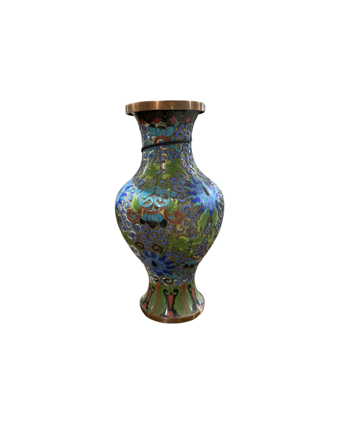 Chinese Cloisonne Vase