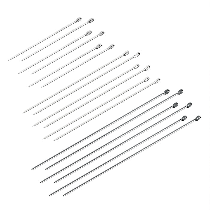 Churrasco BBQ 18 Piece Kebab Skewer Set