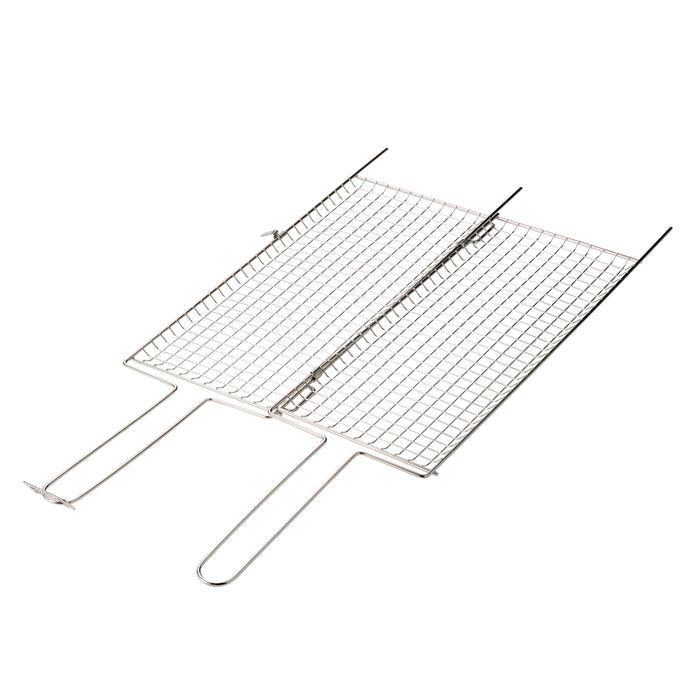 Churrasco BBQ Stainless Steel Flat Grill Basket