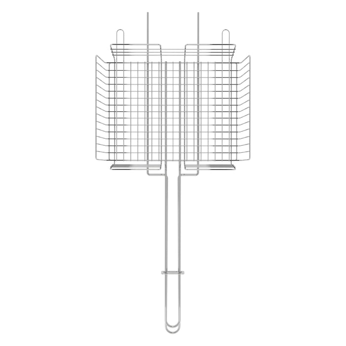 Churrasco BBQ Stainless Steel Multi-Use Deep Grill Basket