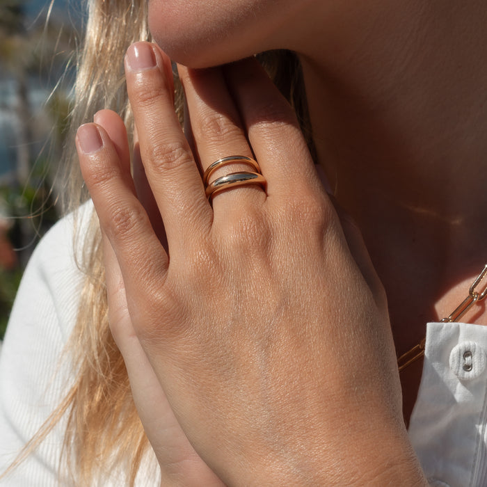 Cielo Double Ring