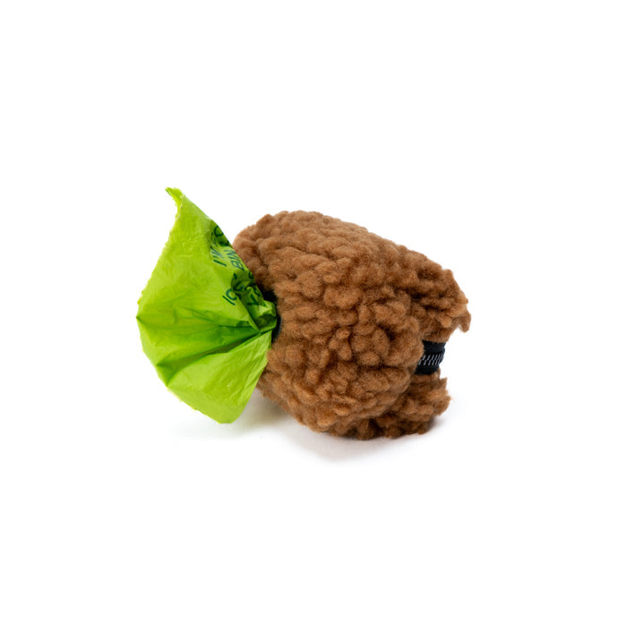 Cinnamon Teddy Poop Bag Holder