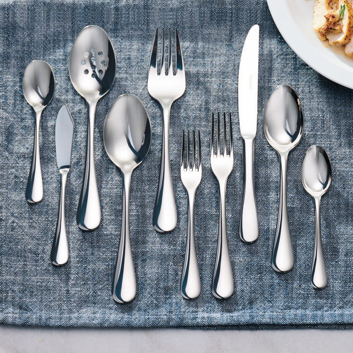 Classic 18/10 Stainless Steel 45 Piece Flatware Set