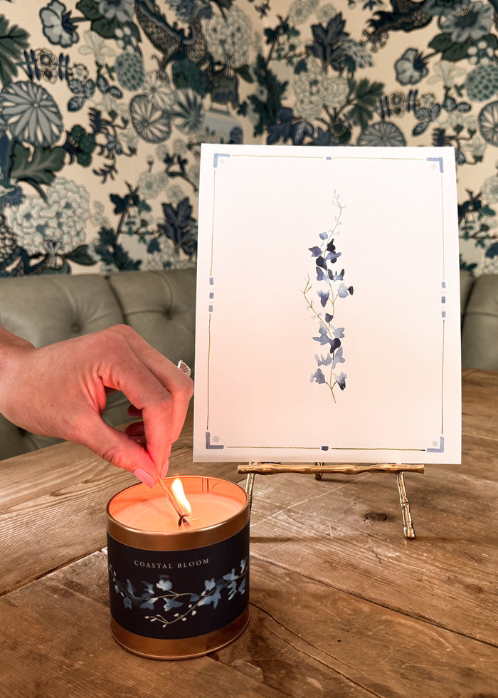 Coastal Bloom Candle